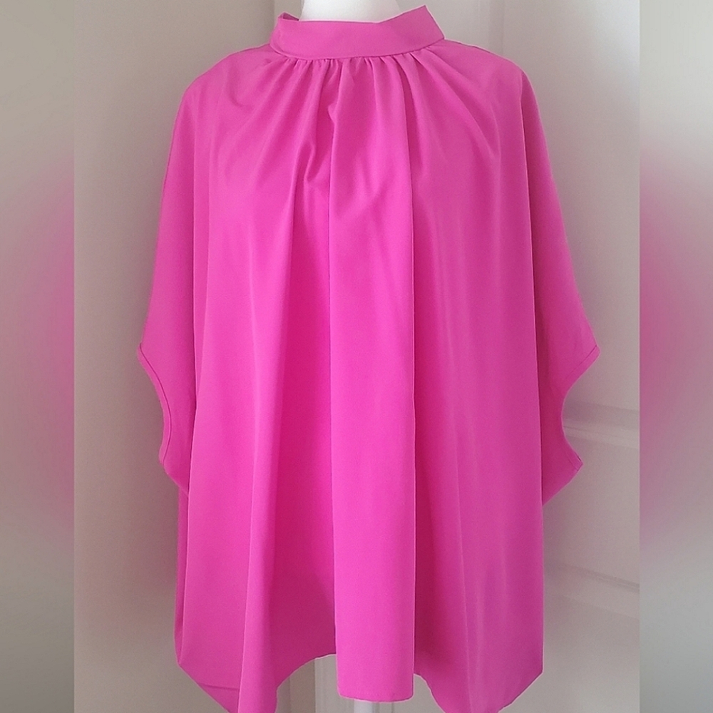 EUC Doleman Top Hot Pink